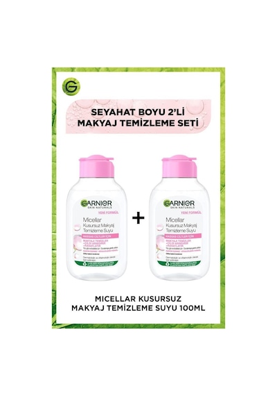 Garnier Micellar Kusursuz Makyaj Temizleme Suyu 2 x 100 ML