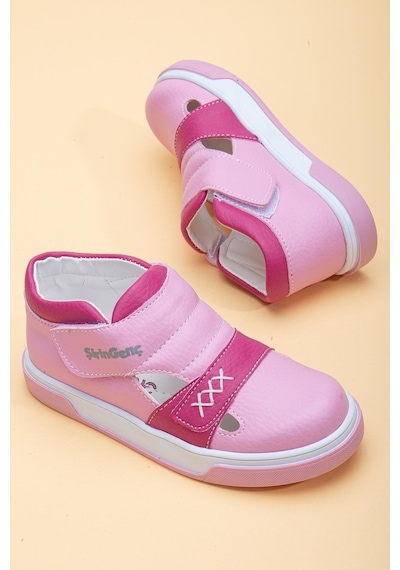 Şirin Bebe Şirinbebe Şiringenç Dikiş Detaylı İki Cırtlı Pembe Kız İlkadım Bebek Çocuk Ayakkabısı-2884-pembe Pembe Şirin Bebe Şirinbebe Şiringenç Dikiş Detaylı İki Cırtlı Pembe Kız İlkadım Bebek Çocuk Ayakkabısı-2884-pembe Pembe
