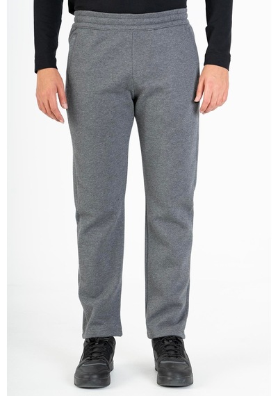 Maraton Sportswear Regular Erkek Düz Paça Basic Antramelanj Eşofman Altı 22373 Antramelanj