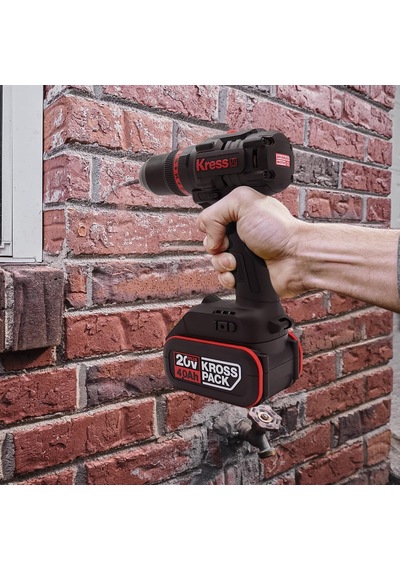 Kress Kuc30.91 20volt Kömürsüz Profesyonel Şarjlı Darbeli Matkap Akü Dahil Değildir