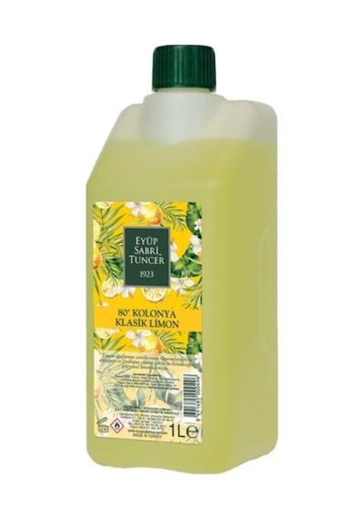Eyüp Sabri Tuncer Klasik Limon Kolonyası Kilitli Kapak 1 Litre 769930926881