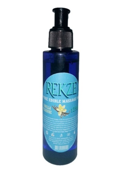 Hintohu Rekze Erkeklere Kadınlara Özel Vanilya Aromalı Masaj Yağı Pure Edible Vanilla Flavor Massage Oil 125ml 3 Adet