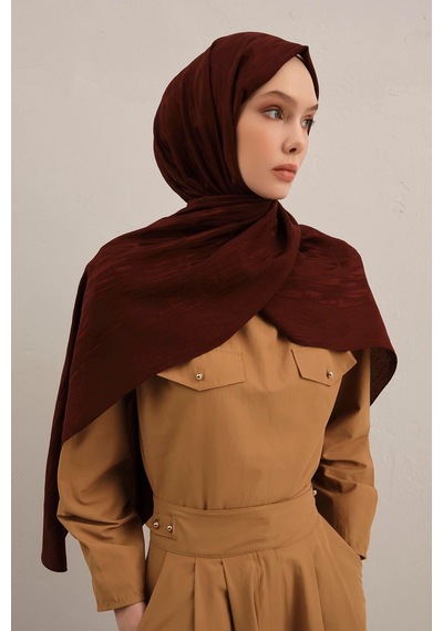 Armine Lyocell Şal - 3 - Bordo 32