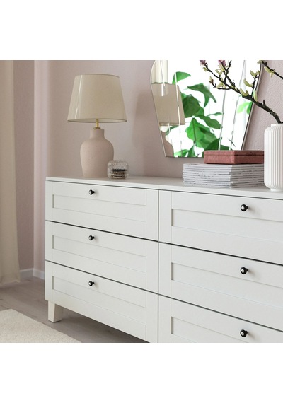 Ikea Klıngstorp 2'li Mobilya Kulpu 30 Mm Siyah - Krom