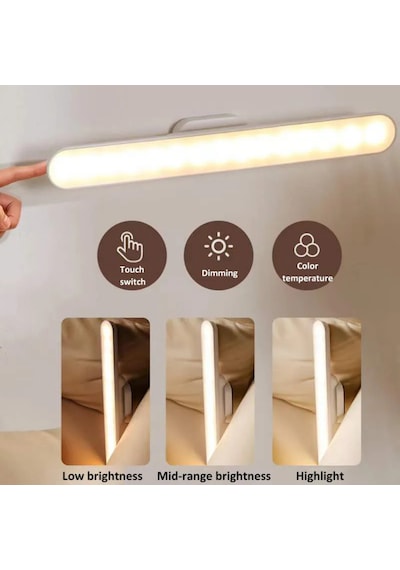 Forlife USB Şarjlı Kablosuz Mıknatıslı Led Aydınlatma Armatürü