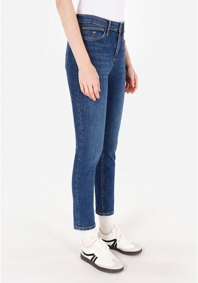 Colins Slim Fit Kadın İndigo Jean Pantolon Cl1067189 Q1.v1 Dn43072 Denim