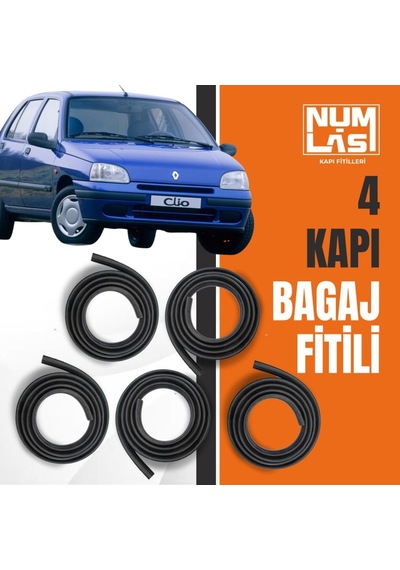 Renault Clio 1 4 Kapı + Bagaj Fitili-a Kalite-numlas-nm7302