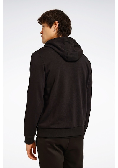 Reebok Id French Terry Sl Logo F Siyah Erkek Eşofman Üstü 000000000101965477 Siyah