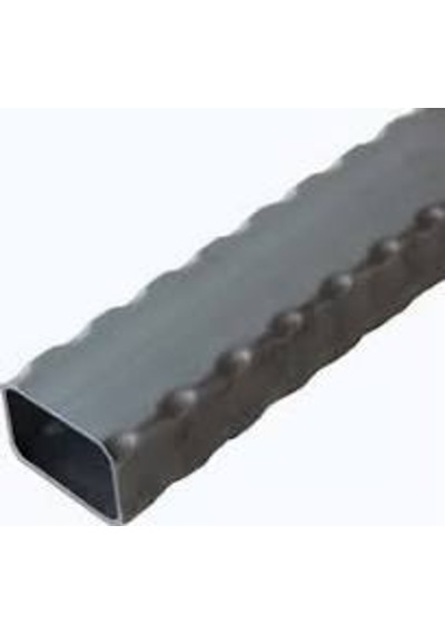 3 Metre Dekoratif Metal İzli Profil 40x20
