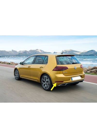 VW Golf 7.5 17-20 Arka Tampon Sol Reflektörü Kedi Gözü 5G0945105C