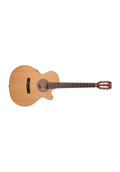 Cort Cec1 Op Elektro Klasik Gitar Kılıf + Askı + Jak + Pena