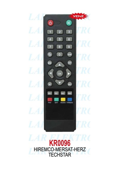 Hıremco-mersat-herz-techstar Uydu Kumandası 92546570