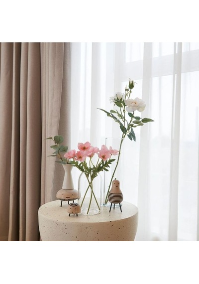 Ikea Smycka Yapay Kızılcık Dalı 100 Cm Beyaz Kahverengi Beyaz - Kahverengi