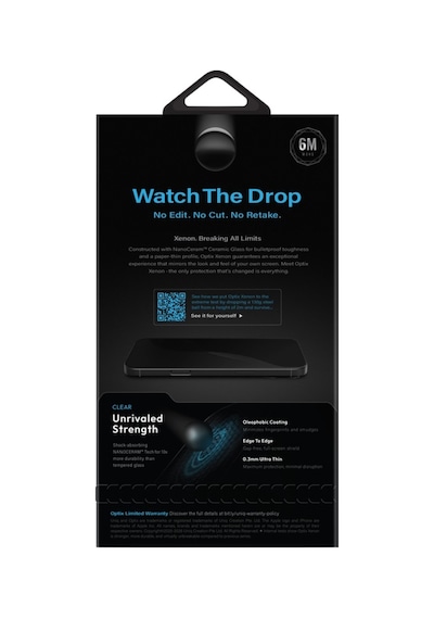 İphone 18 Pro Max Ekran Koruyucu Cam Xenon Nanocream Kurşun Geçirmez Seramik Teknoloji İnce Tasarım