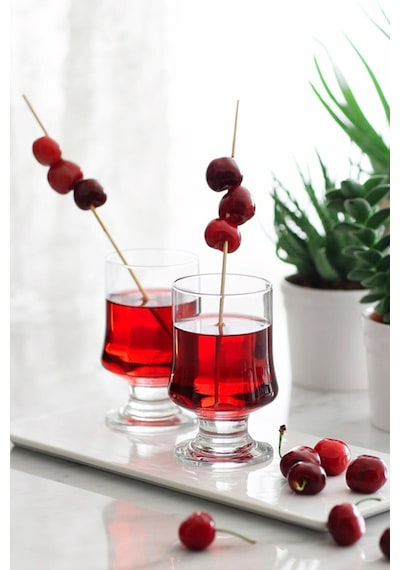 Lav Aria Cam Meşrubat Bardağı 6'lı 310 ml (Su Bardağı )