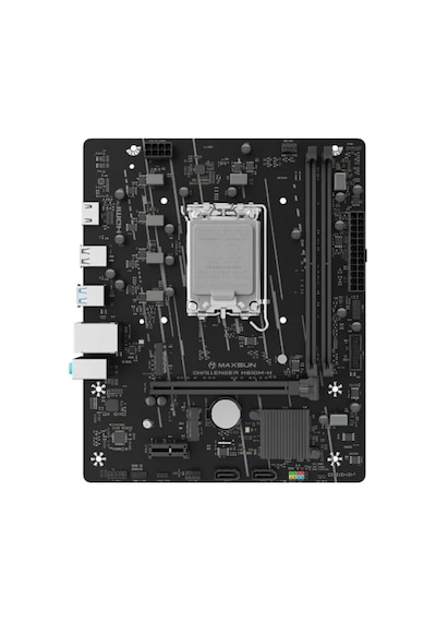 Maxsun Challenger H610m-h Lga1700 Ddr4 3200mhz M.2 Hdmı Matx Intel Anakart 12.13.14.nesil