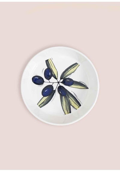 The Mia Olivos Salata Kasesi 23x6 Cm Çok Renkli