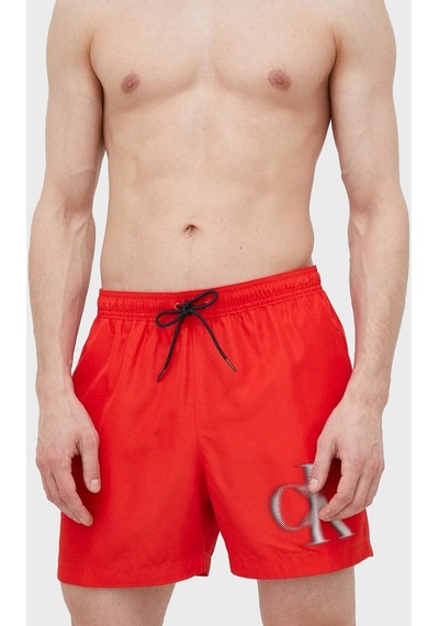 Calvin Klein Erkek Mayo Short KM0KM00800 XNE KIRMIZI Kırmızı