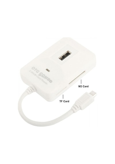 Ally 5In1 Micro Tf.Ms.Sd Usb Kart Okuyucu 3Xusb Otg Port