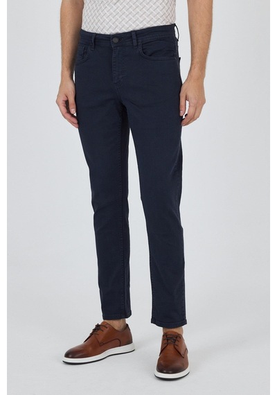 İmza Koyu Lacivert Pamuklu 5 Cep Casual Slim Fit 5 Cep Pantolon 1003250318 Koyu Lacivert İmza Koyu Lacivert Pamuklu 5 Cep Casual Slim Fit 5 Cep Pantolon 1003250318 Koyu Lacivert