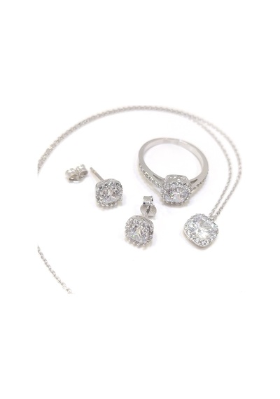 Tek Taş Set Takım 14 Ayar Altın (547473711)