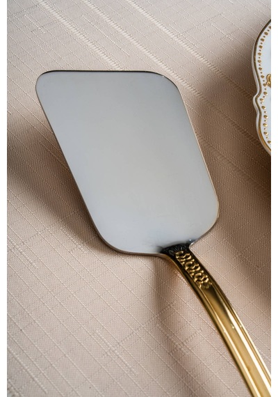 Acar Karat Star Gold Servis Spatulası - 30 Cm Gold/silver
