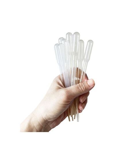 Ölçekli Plastik Pastör Pipeti 3 ML x 10 Adet