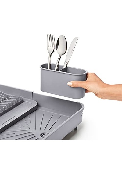 Açılır Kapanır Bulaşıklık Tabaklık, Su Tahliye Oluklu Ve Çatal Bıçak Kurutmalıklı-modern Tasarım Plastik Diğer