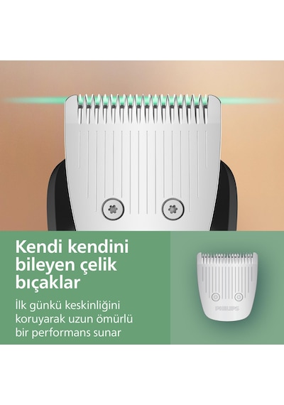 Philips 9000 Serisi Erkek Bakım Seti, 16'sı 1 Arada, Yüz Saç Ve V