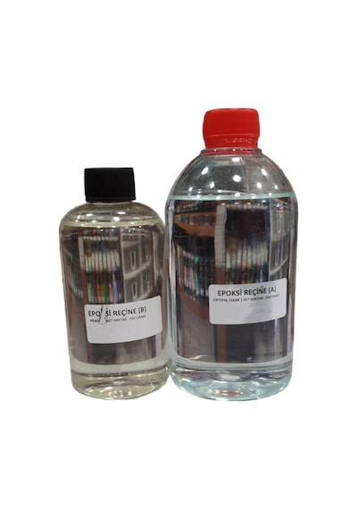Şeffaf Epoksi Reçine Hobi Seti 1.5 Lt Standart