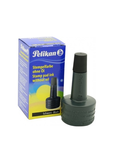 Pelikan Istampa Mürekkebi 28 Ml Siyah 351197 Çok Renkli