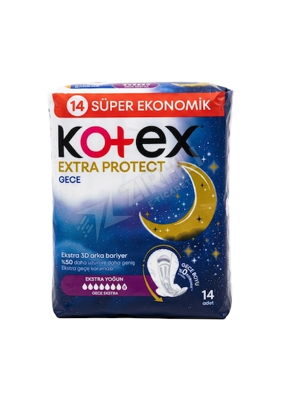 3 Adet Kotex Extra Protect Ultra Quadro Gece 14'lü