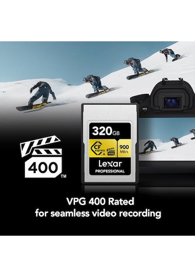 Lexar LCAGOLD320G-RNENG 320 GB Cfexpress Type A Hafıza Kartı
