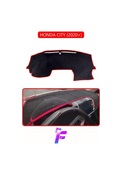 Honda Cıty 2020+ Uyumlu Torpido Örtüsü Yansıma Önleyici Kolay Montaj Tam Koruma F45