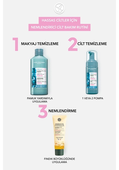 Yves Rocher Yüz&makyaj Temizleme Micellar Sütü-hassas Dahil Tüm Cilt-pure Algue Sensitive Botanik Kompleks 400ml