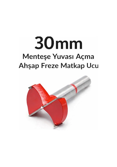 Senbang 30 Mm Menteşe Yuvası Açma Ahşap Freze Matkap Ucu Panç