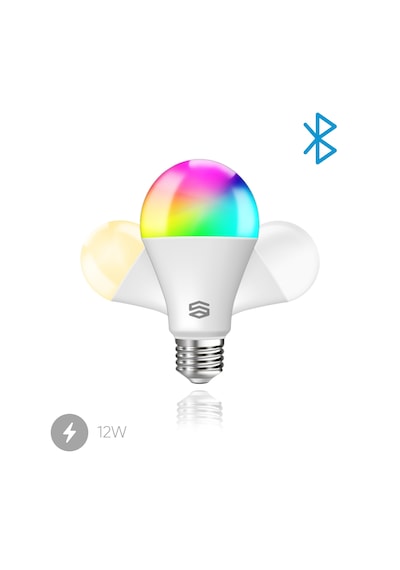 Şımart Akıllı Ampul Bluetooth 1100 Lümen Yüksek Parlaklık 16 Milyon Renk Seçeneği Beyaz - RGB