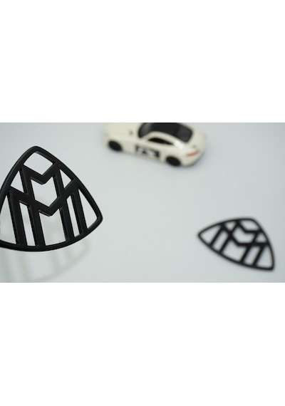 Maybach Yan Kanatlar Siyah Abs Logo Arma Seti