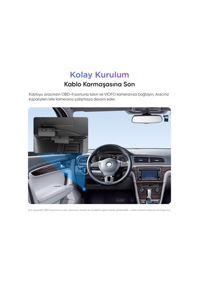 Op100 Obd Park Modu Bağlantı Kiti + Type-c Park Modu Kablosu