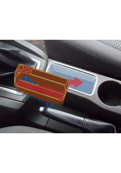 2004 Ford Focus Orta Konsol Saklama Düzenleyici