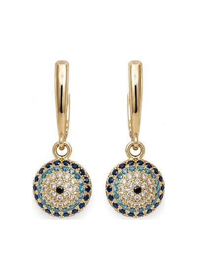 Xuping Jewelry Nazar Boncuklu Küpe Altın