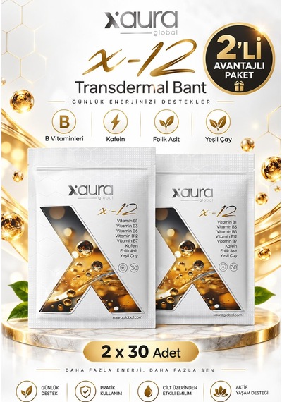 Xaura X-12 30'lu Transdermal Bant 2 Adet
