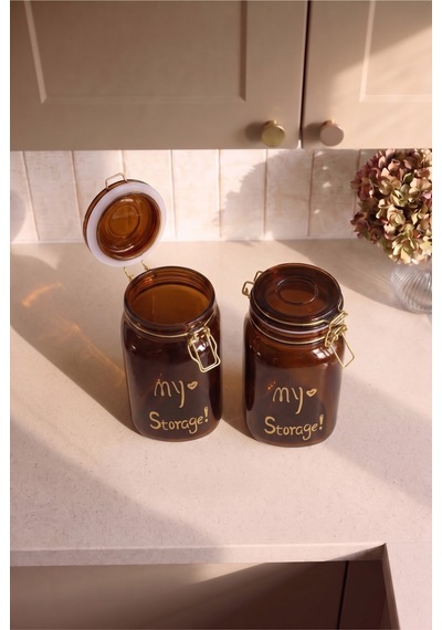 2'li 1500 Ml Kilitli Kapaklı Contalı Amber Cam Kavanoz Seti Paslanmaz Çelik Mandallı Hava Geçirmez Kalın Cam Saklama Kavanozu Kahve Çay Bakliyat Erzak Kavanozu 11,5x11,5x20 Cm Kahverengi Kahverengi 2'li 1500 Ml Kilitli Kapaklı Contalı Amber Cam Kavanoz Seti Paslanmaz Çelik Mandallı Hava Geçirmez Kalın Cam Saklama Kavanozu Kahve Çay Bakliyat Erzak Kavanozu 11,5x11,5x20 Cm Kahverengi Kahverengi