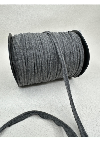 1 Cm Kumaş Ara Biye-5 Metre-antrasit