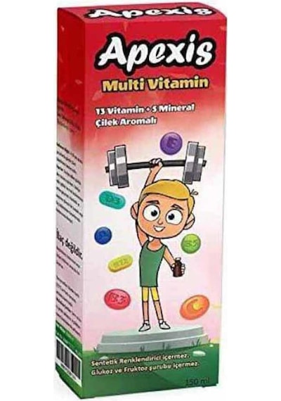 Apexis Multi Vitamin Şurup 150 Ml
