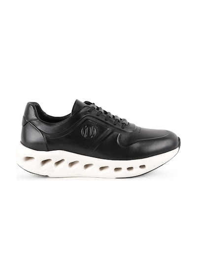 Libero L5984 Antik Deri Erkek Sneaker - Boşluklu Eva Tabanlı Hafif Günlük Spor Ayakkabı Siyah Libero L5984 Antik Deri Erkek Sneaker - Boşluklu Eva Tabanlı Hafif Günlük Spor Ayakkabı Siyah