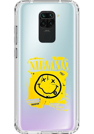 Xiaomi Redmi Note 9 Uyumlu Şeffaf Kılıf Nirvana Tasarımlı