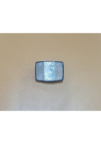Beyaz Reflektör 5mm Vidalı 2 Adet