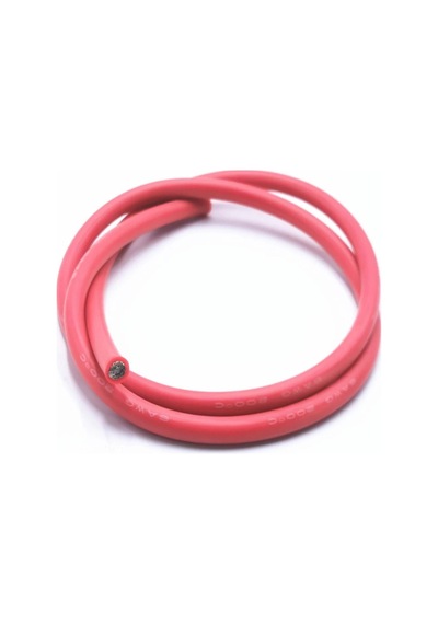 Awg Silikon Kablo 8-10-12-14 Awg 10 Awg 1 Metre-Siyah