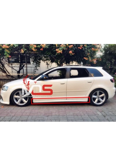 Audi A3 R Marşpiyel Sağ Sol Takım Fiberglass Boyasız